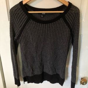 ana Gray and Black Sweater